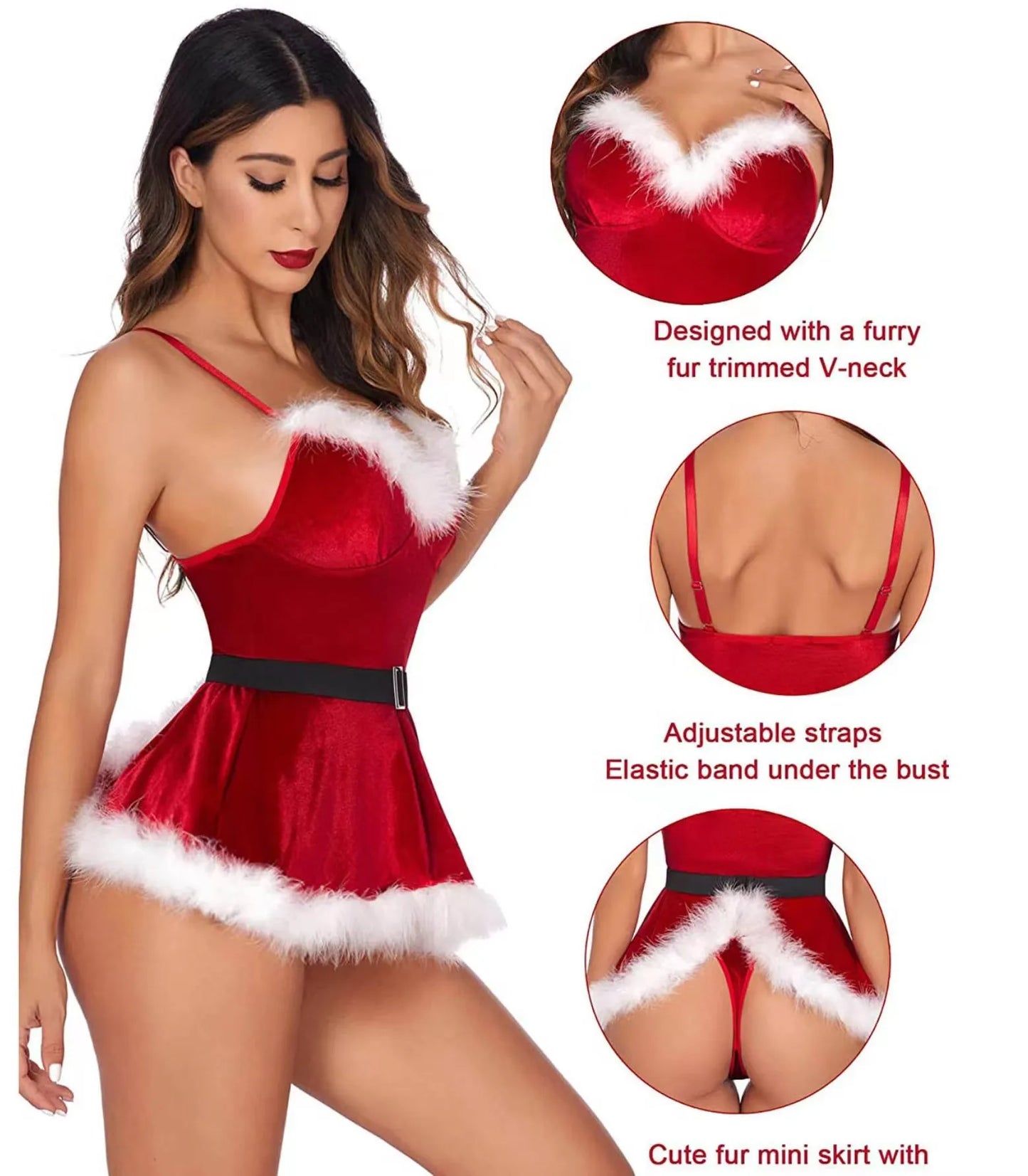 Christmas jumpsuit Christmas costume